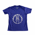 Kids T-Shirt (Blue With White Print)